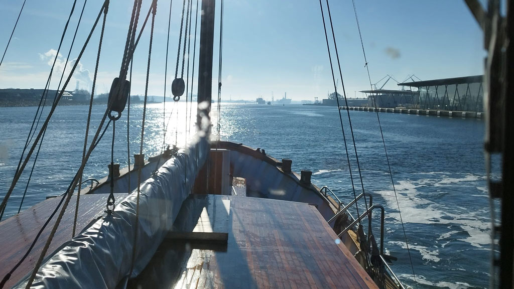 Auf der Jan Maat zu jeder Jahreszeit